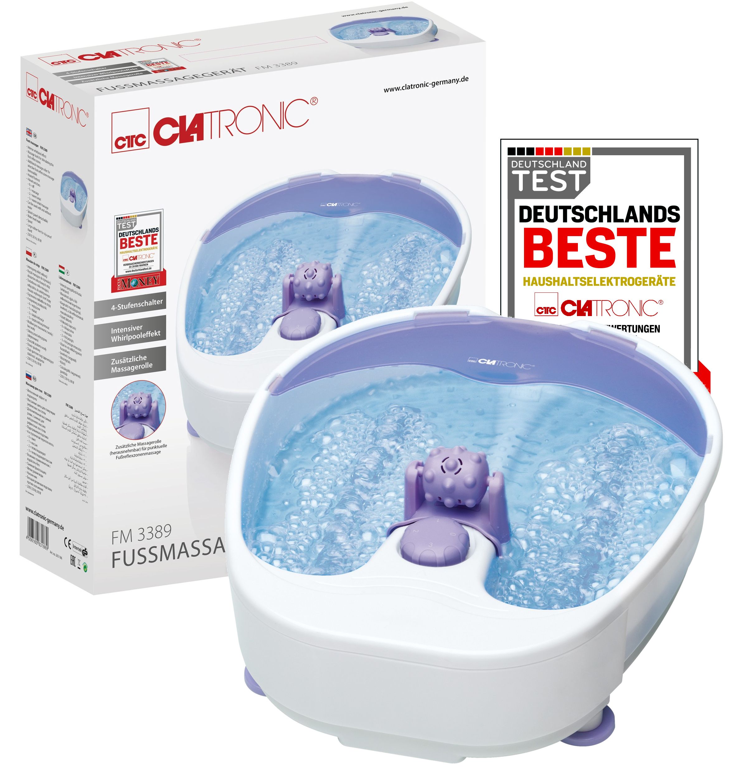 CLATRONIC FM 3389 МАССАЖЕР НОГ