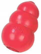 

Kong Original czerwony S gryzak na smakołyki