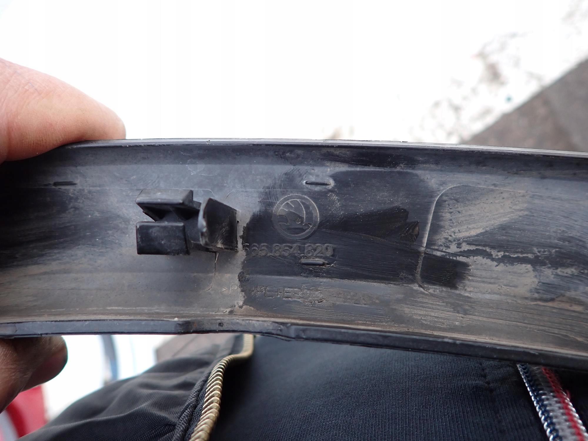 SKODA KODIAQ 16-> moulding cap right rear part