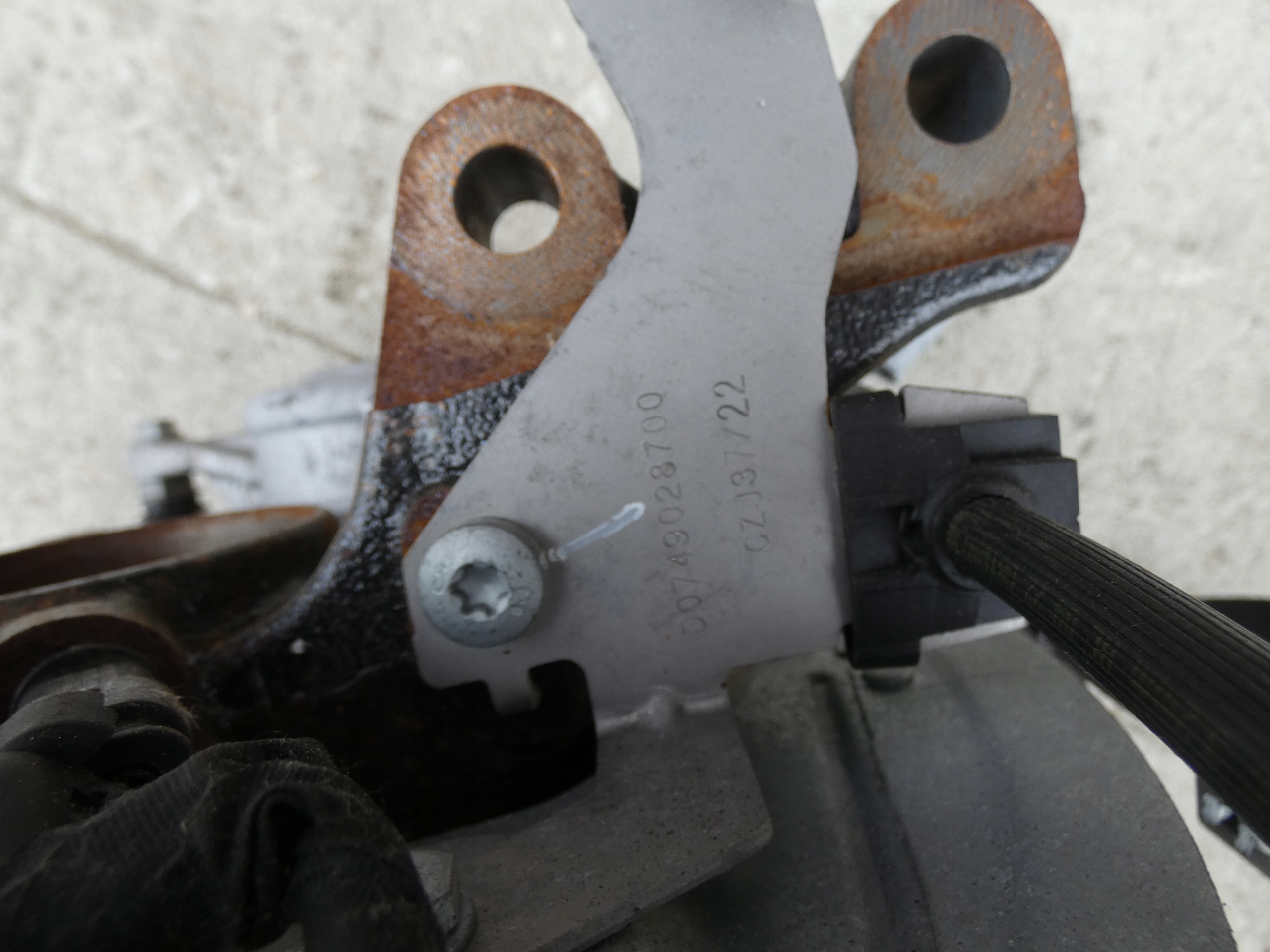 поворотный кулак CITROEN C5X C5 X 1.2