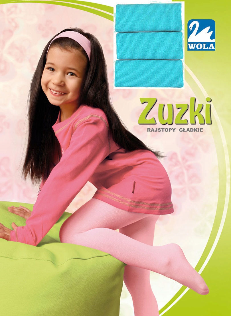 

Rajstopy Wola Zuzki cienka baweł 92-98 turkus