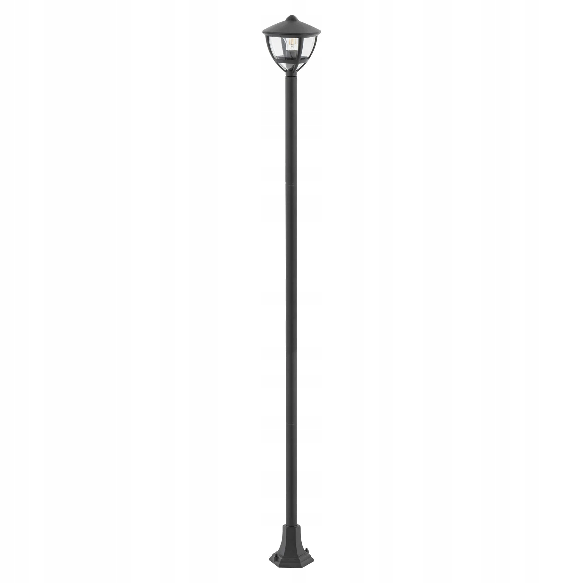 Moderná záhradná lampa čierna Nowodvorski