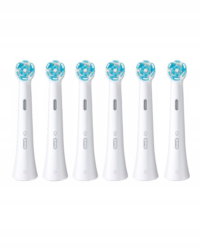 Oral-B iO Ultimate Clean 6x1 Końcówki do szczoteczki sonicznej Białe White