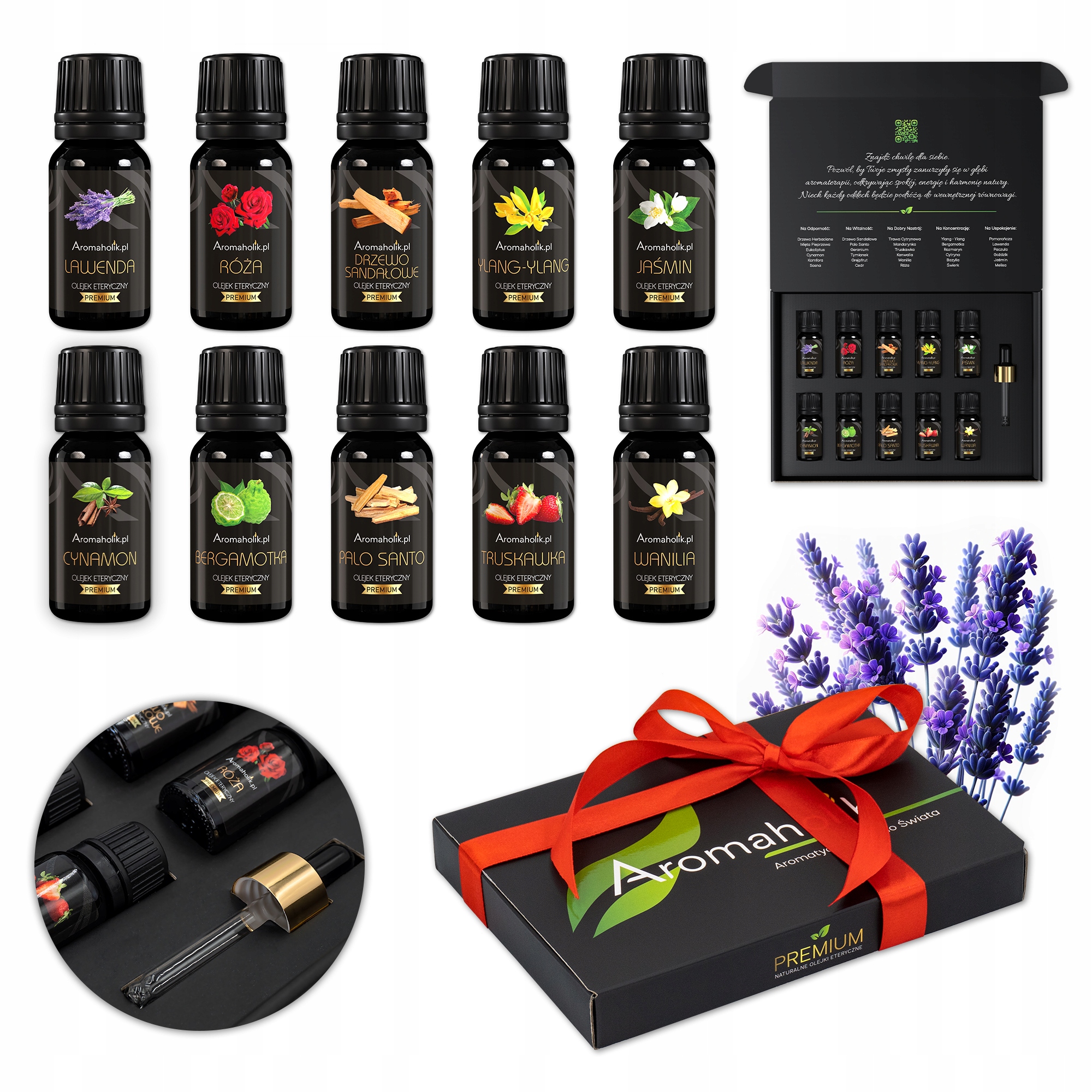 Olejki do Dyfuzora Zmysłowe Afrodyzjaki 10x10ml