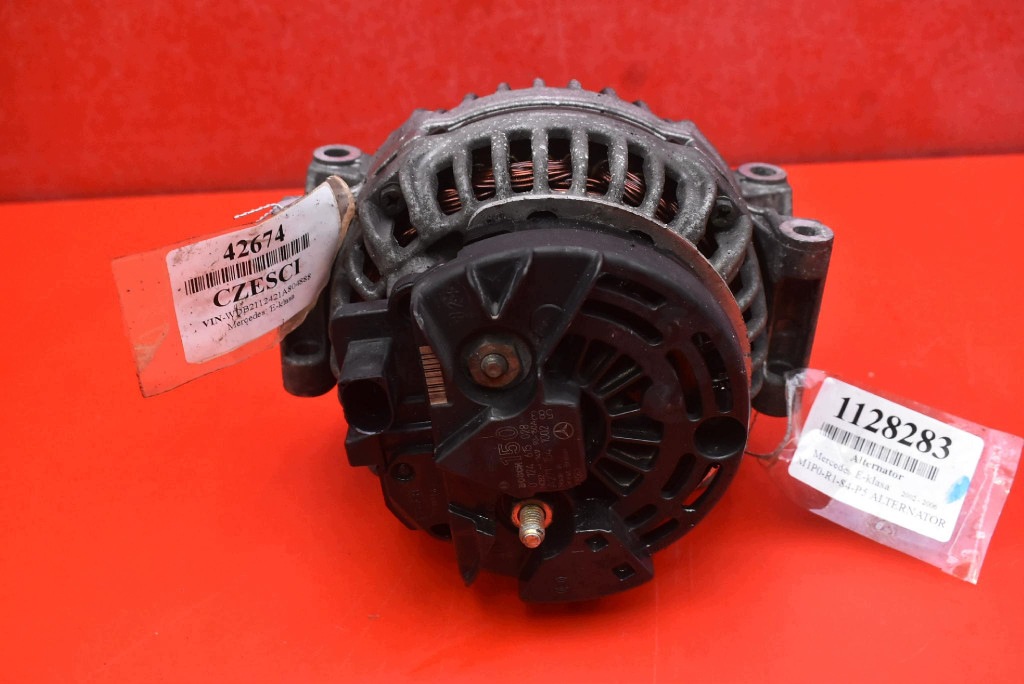 alternator A2711541002 MERCEDES E-KLASA W211 1.8 compressor; 163 KM 02-06