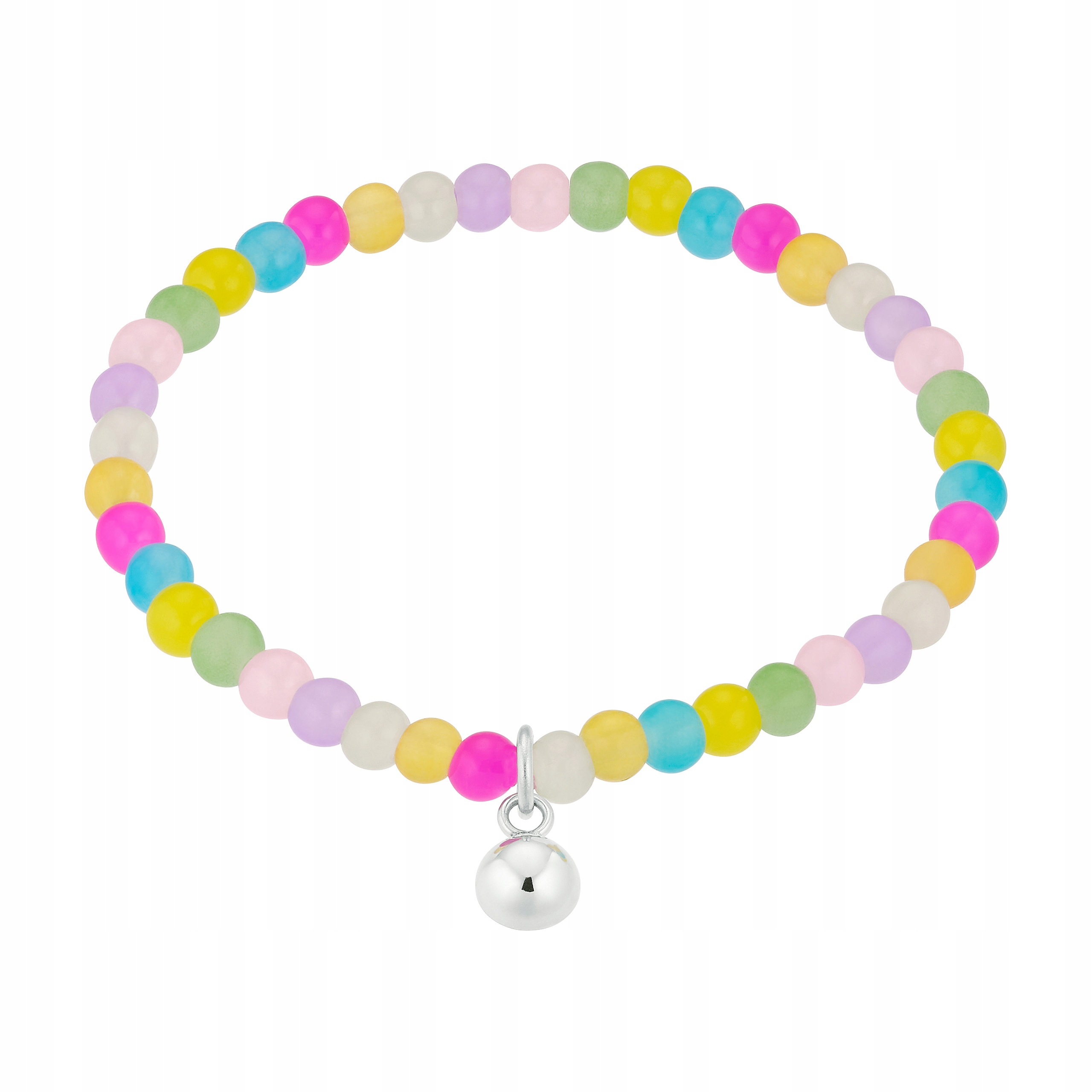 Barevný dámský náramek pro děti Korálky Ocel Chirurgická dámská