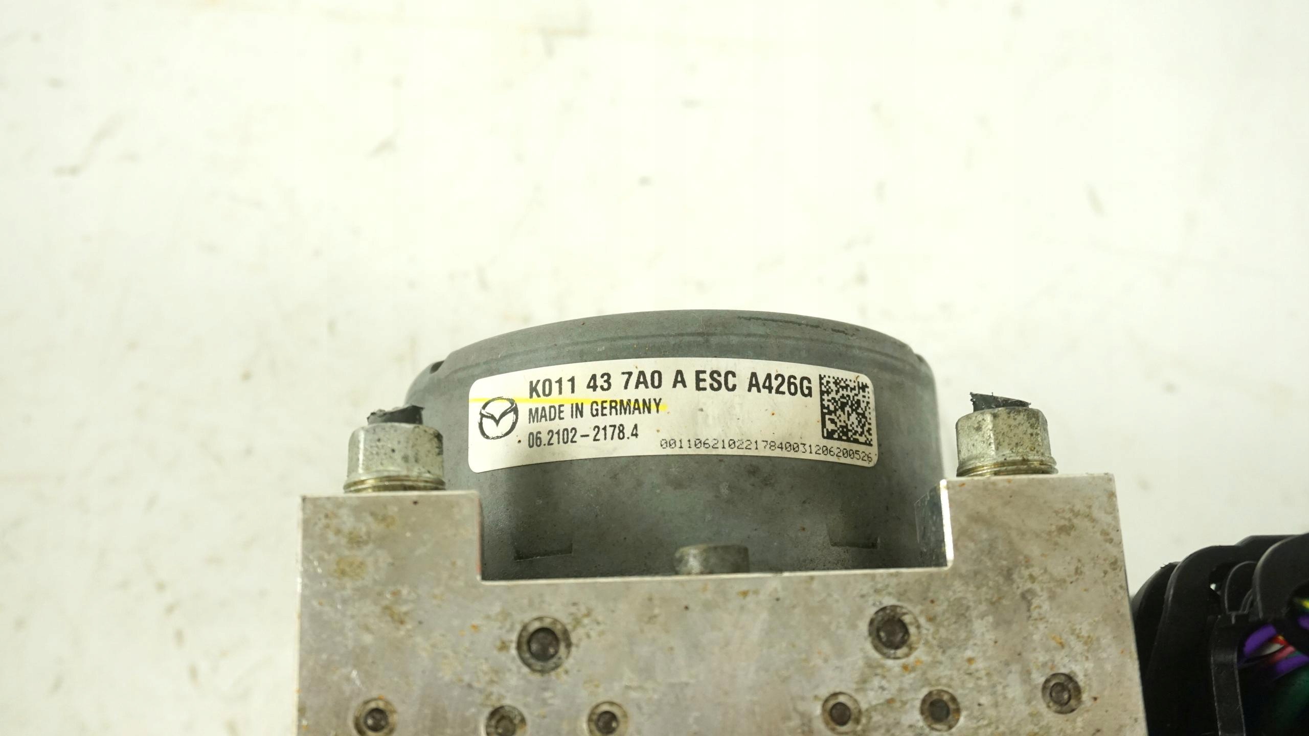 Pompa ABS MAZDA CX-5 e CX5 K011437A0A 06.2102-2178.4 06.2109-6438.3