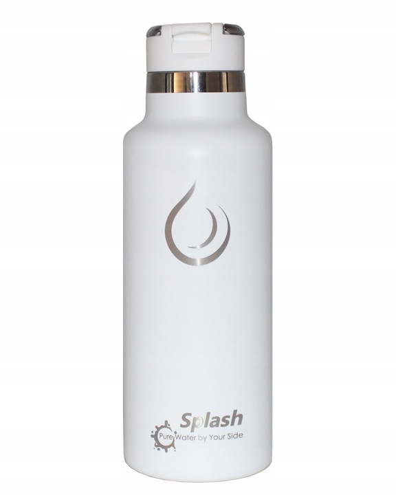 Lahev Na Pití/Termoláhev s keramickým povrchem 600 ml bílá