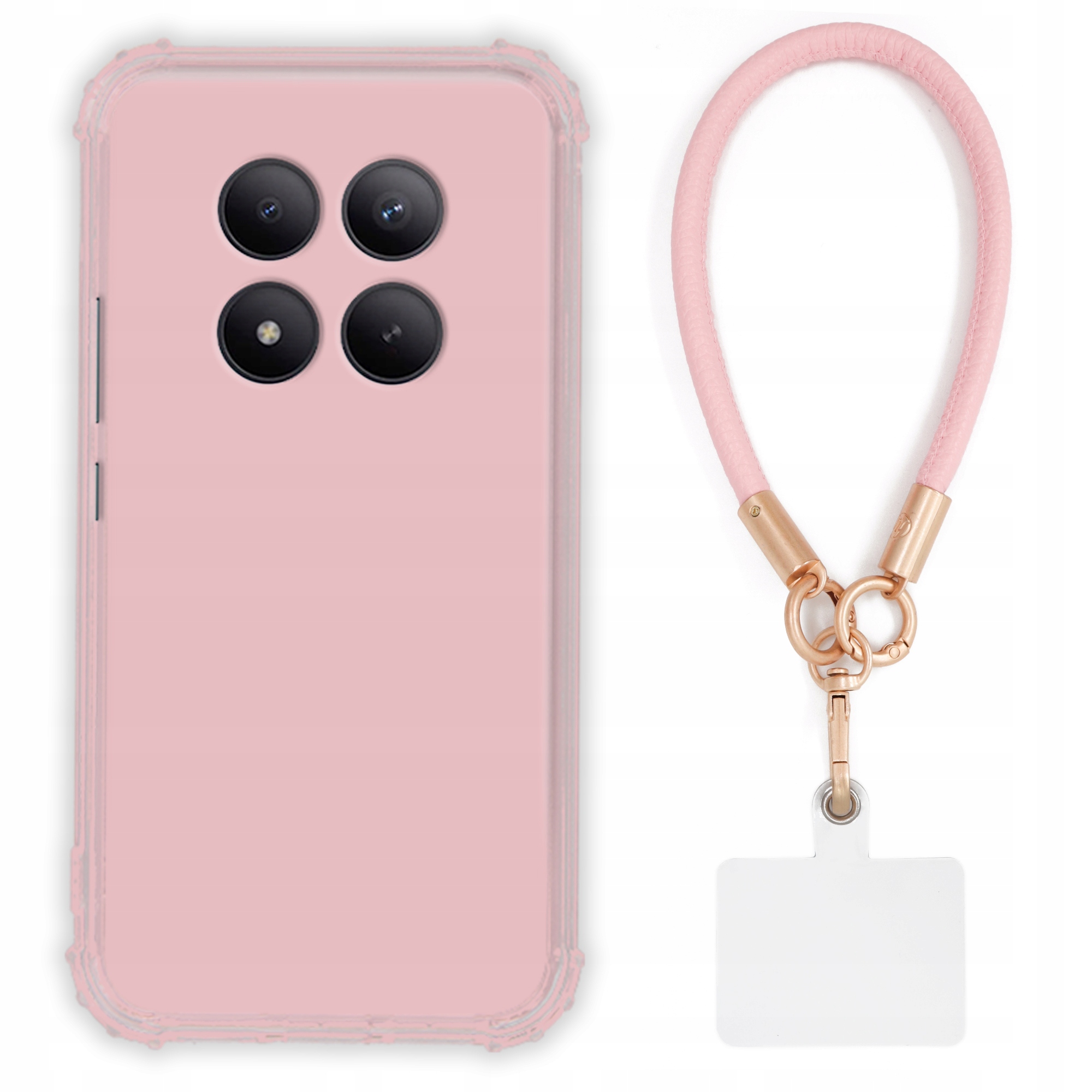 Etui Pre Xiaomi Redmi Note 15 Pro Plus 5G Antishock Pink Ružové vodítko Sada