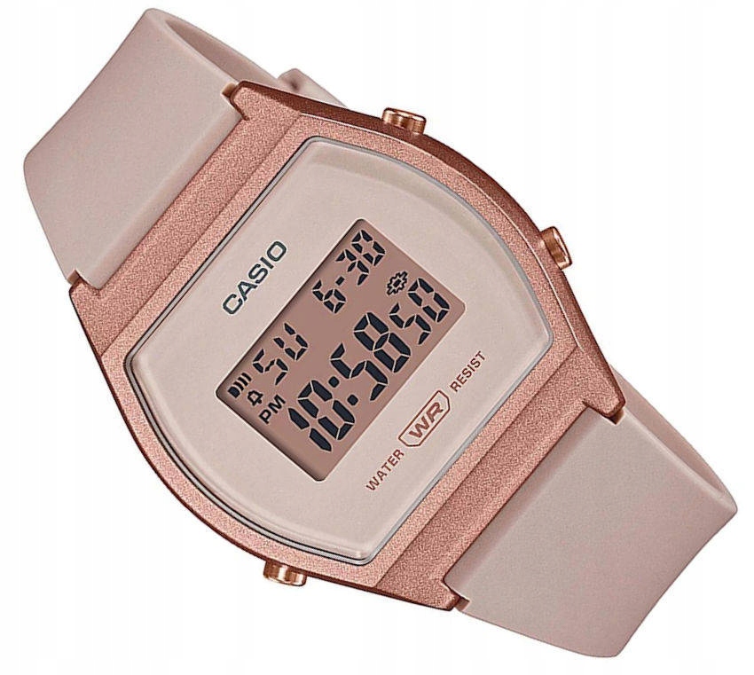 Dámské Retro Hodinky Casio LW-204-4AEF Růžové