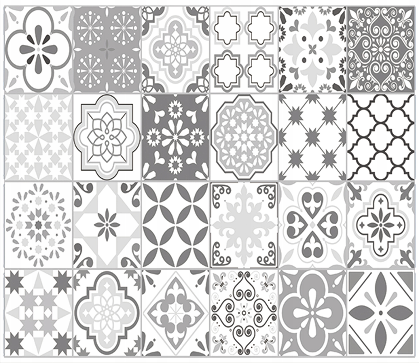 

24 Naklejki na Kafelki Schody Płytki 20x25 cm