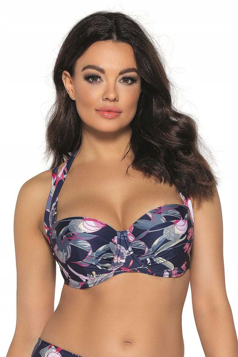 Ava Plavková podprsenka sk 167 Navy flowers 75E