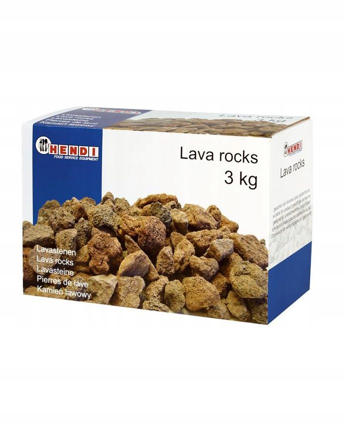 

Kamień lawowy 3 kg do grilla Hendi