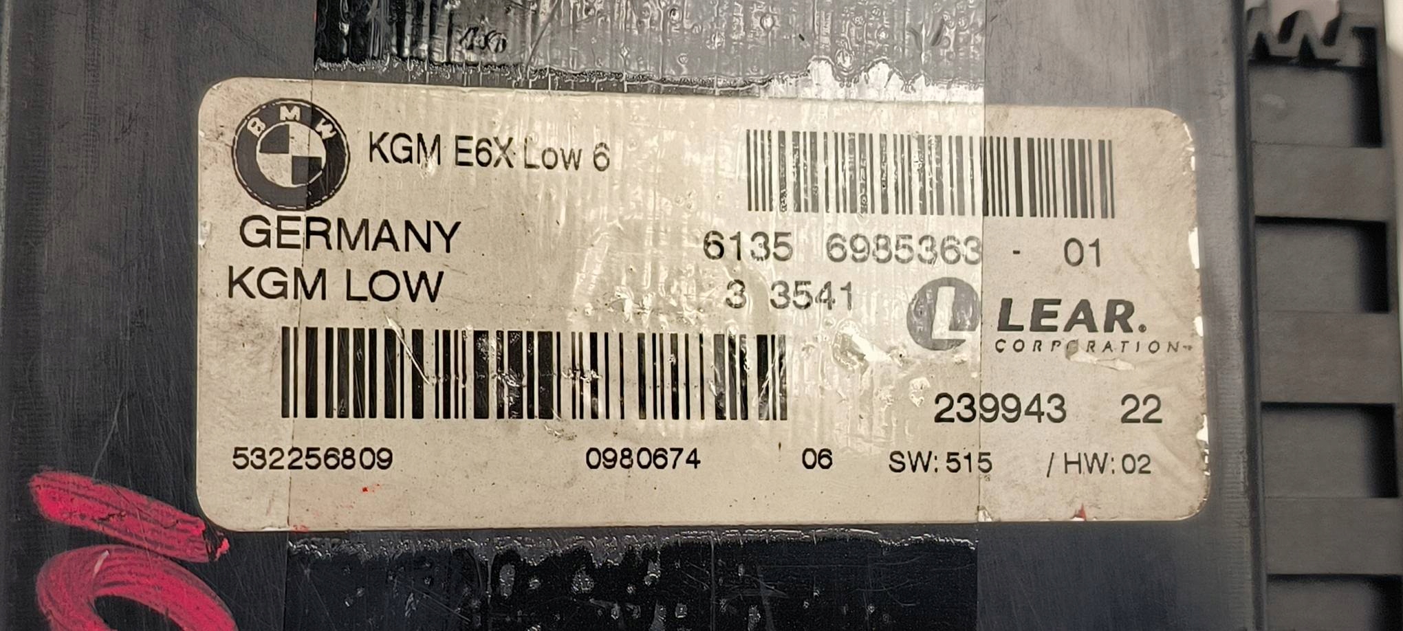 module GATEWAY 61356985363-01 BMW E64