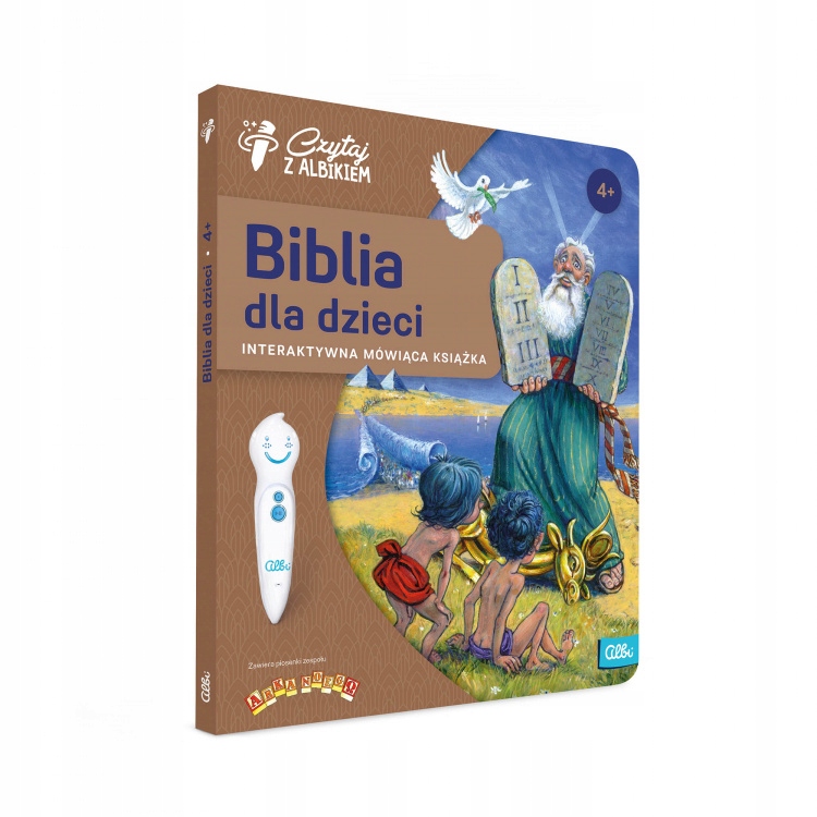 Albik Książka Biblia dla dzieci - Czytaj z Albikie ISBN 9788076880900
