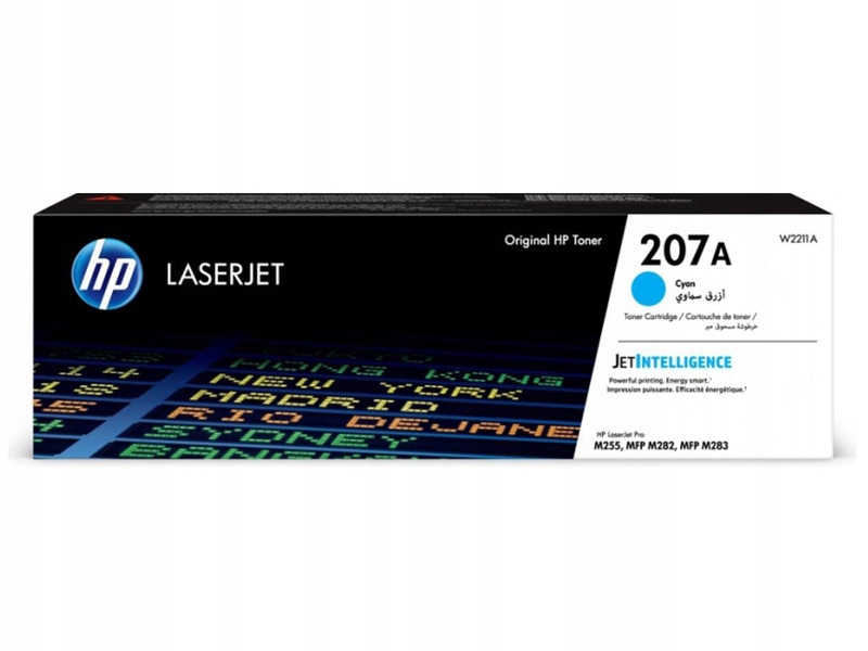 Toner HP 207A Błękitny