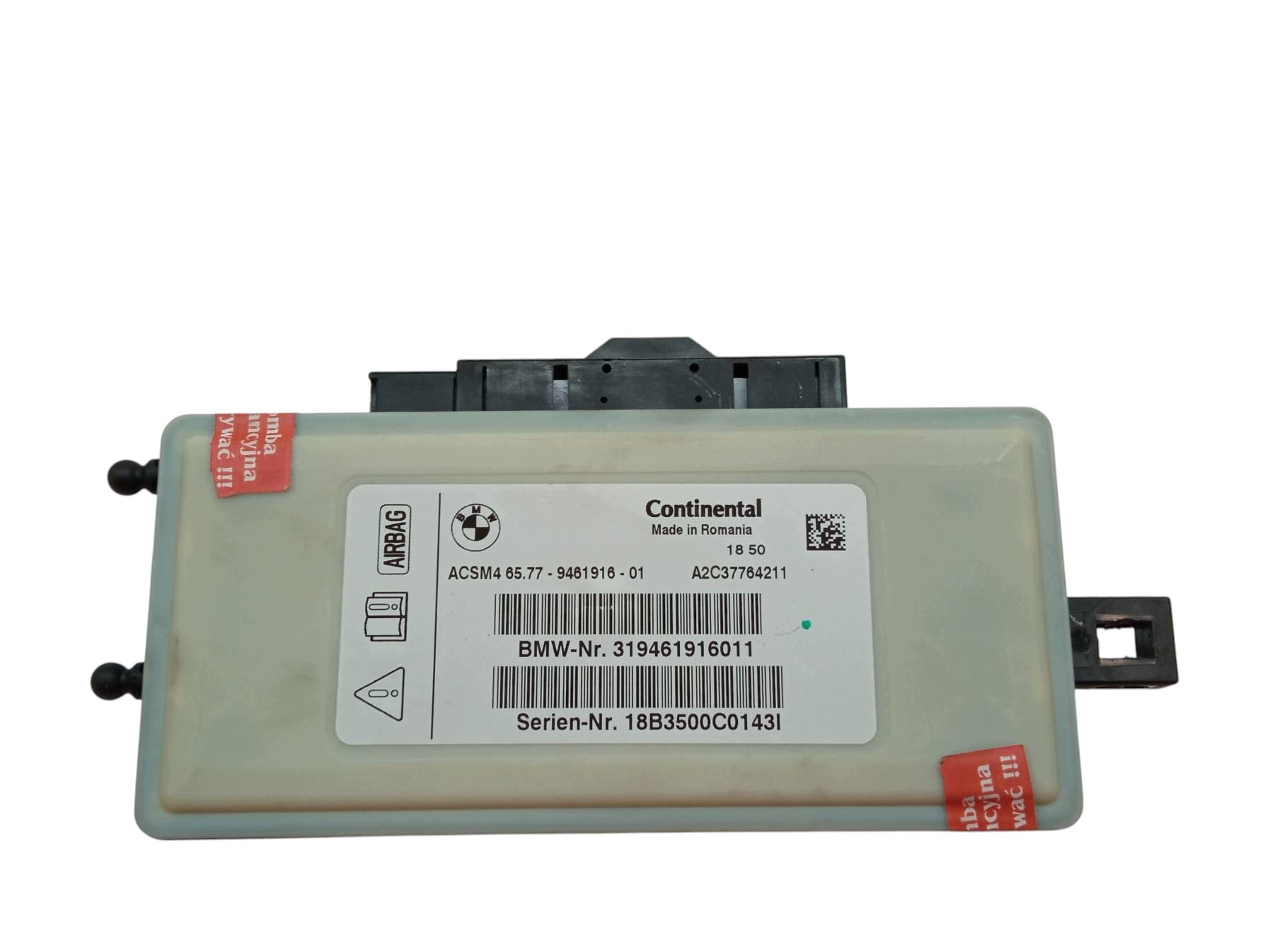 SENSOR airbag 9461916 Bmw X6 II (2014-2019) F16