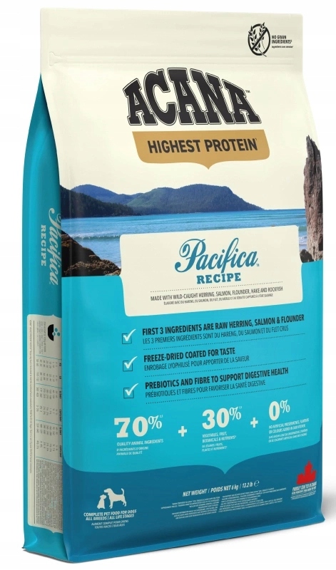 Acana Regionals Pacifica Karma dla psów z ryb, 6kg
