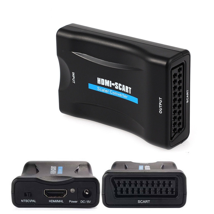 

Konwerter Hdmi Do Na Scart Adapter Av Euro Full Hd