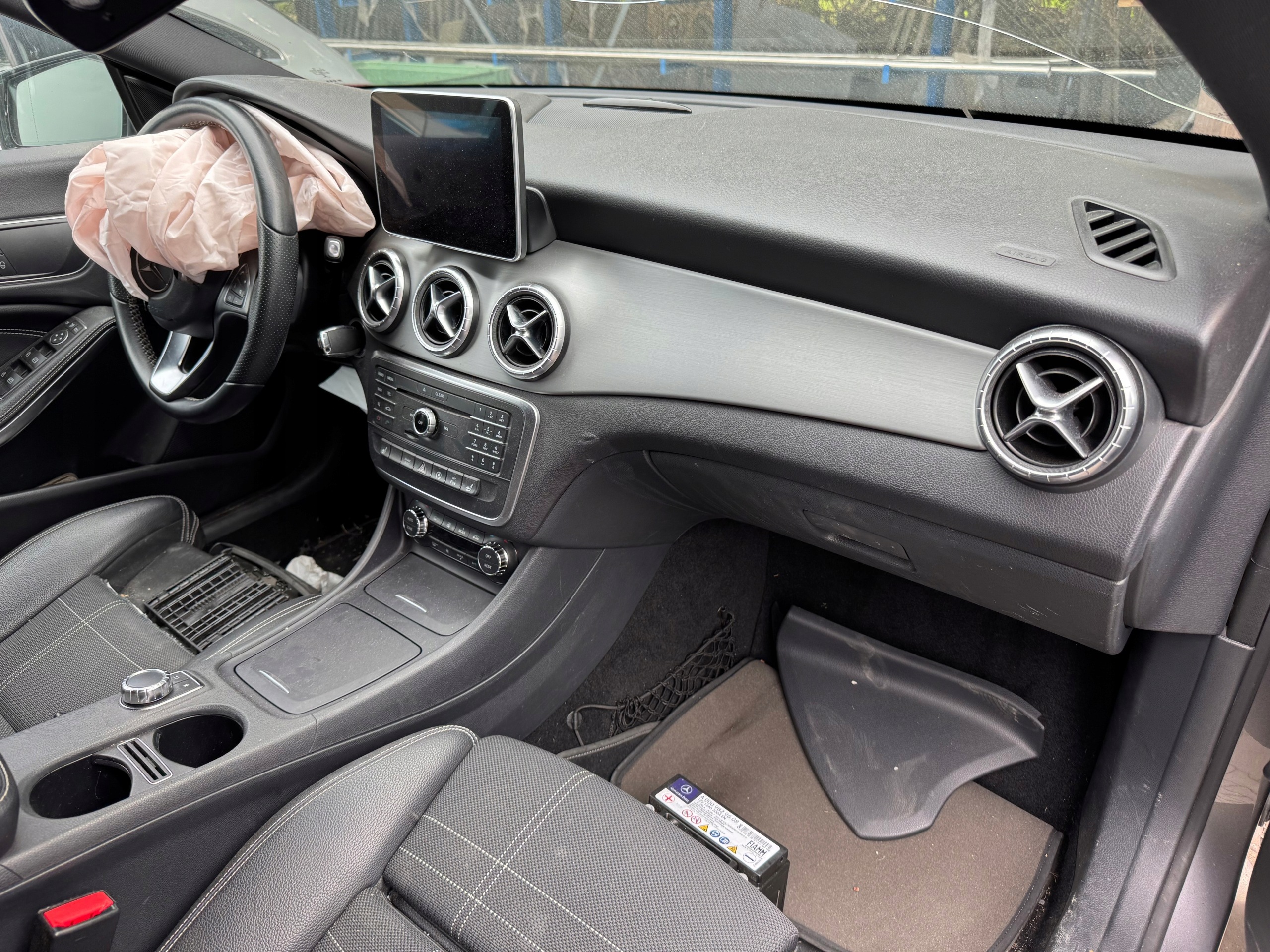 MERCEDES CLA GLA dashboard console airbag passenger airbag original dismantling