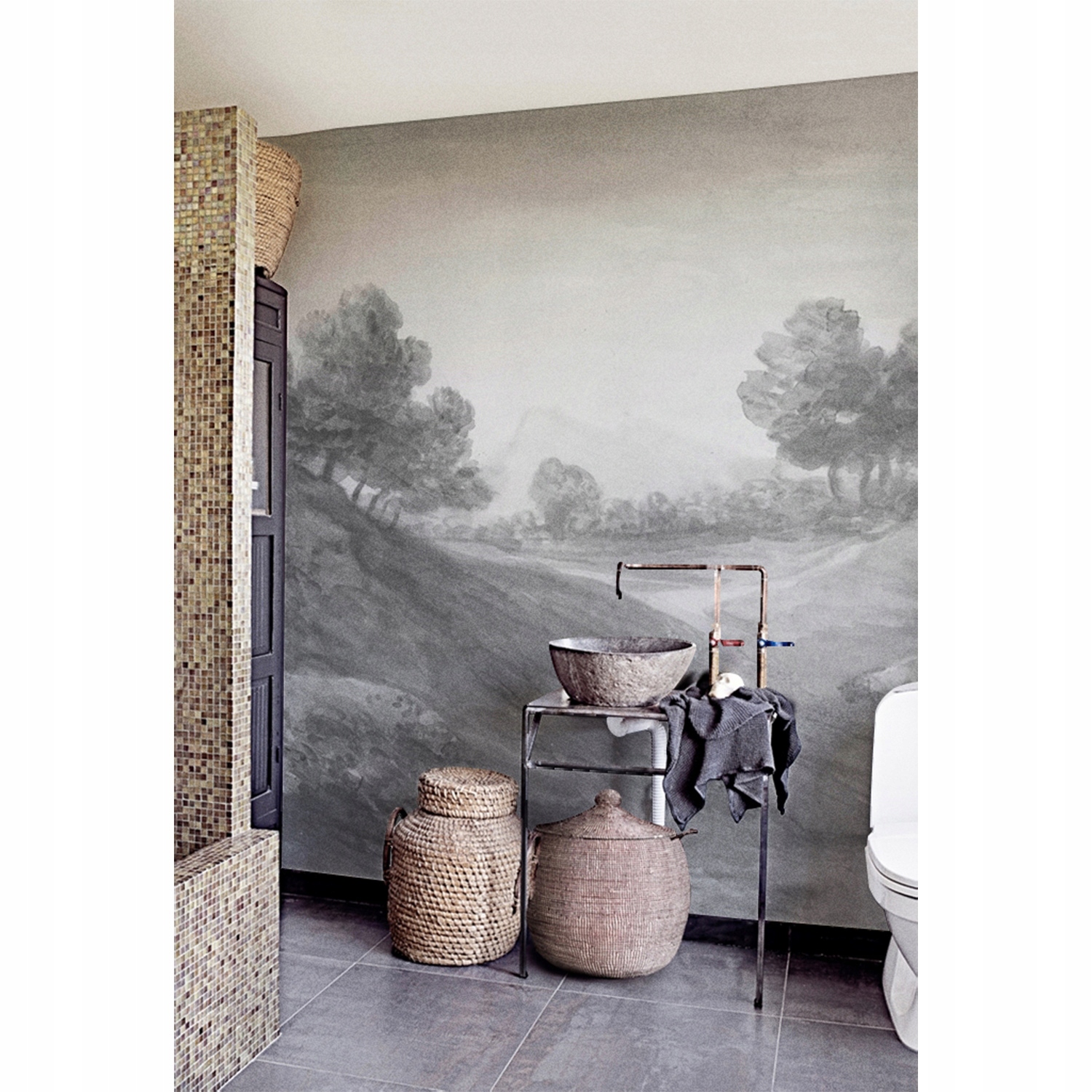 

Tapeta ścienna Vintage krajobraz pejzaż 208x146 cm