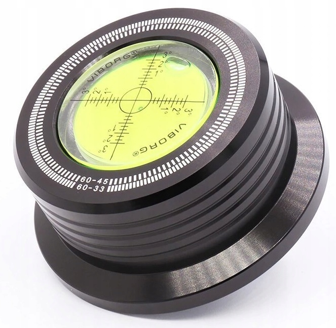 DOCISK DO WINYLI Z POZIOMICĄ VIBORG LP528B CZARNY Marka Inna