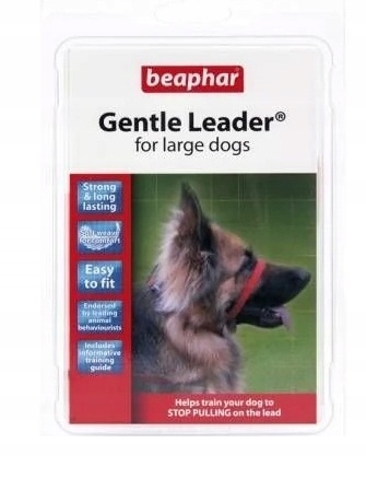 Levně Beaphar Gentle Leader L Uzdová obojek velký černý pro psa