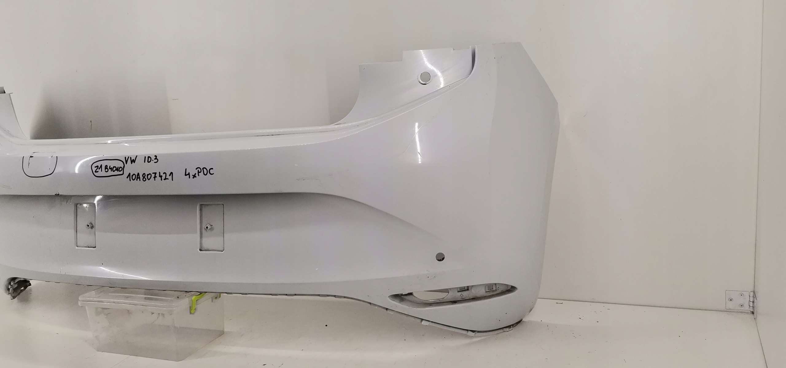 VW ID3 ID 3 2020- ZDERZAK TYLNY TYŁ 4 PDC 10A807421 Typ samochodu Samochody osobowe