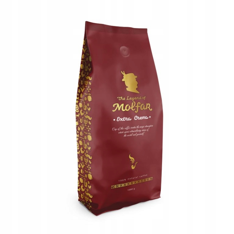 Levně Legend of Molfar „Extra Crema“ káva 1 kg