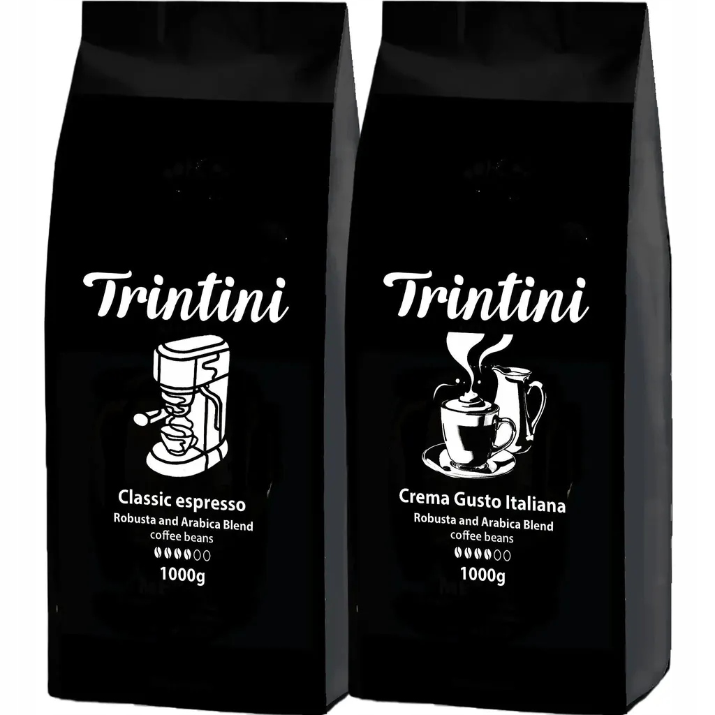 Levně Káva v zrnech 2 kg Fg Kaffee Trintini Espresso Crema Gusto Italiana