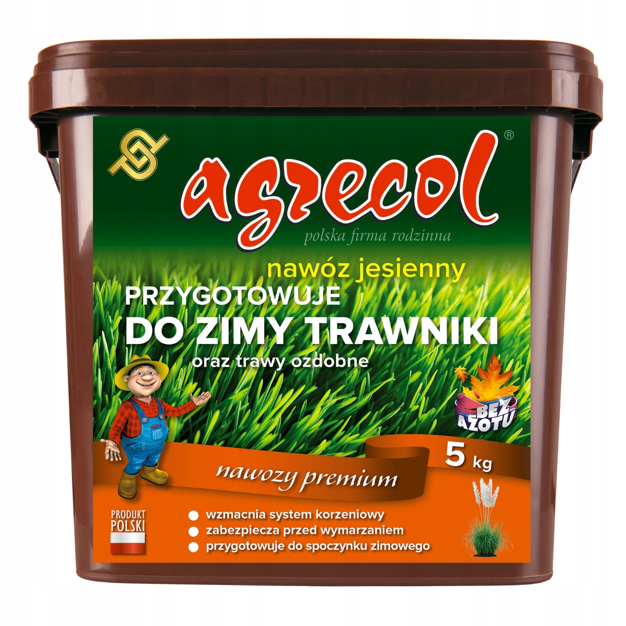 

Nawóz Jesienny Do Trawników Bez Azotu 5kg Agrecol