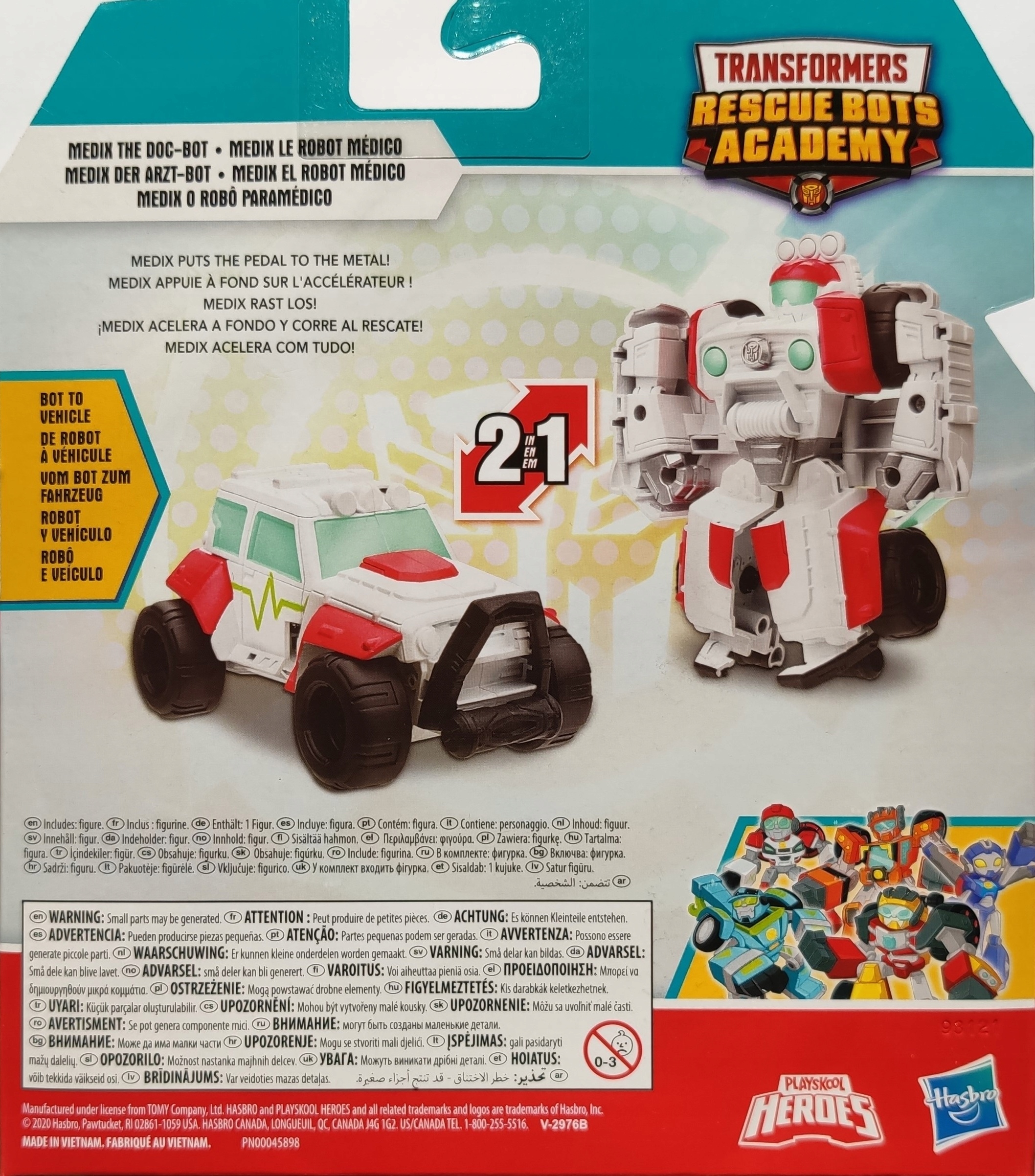 Figurka Medix The Doc Bot Transformers Rescue Bots Płeć chłopcy