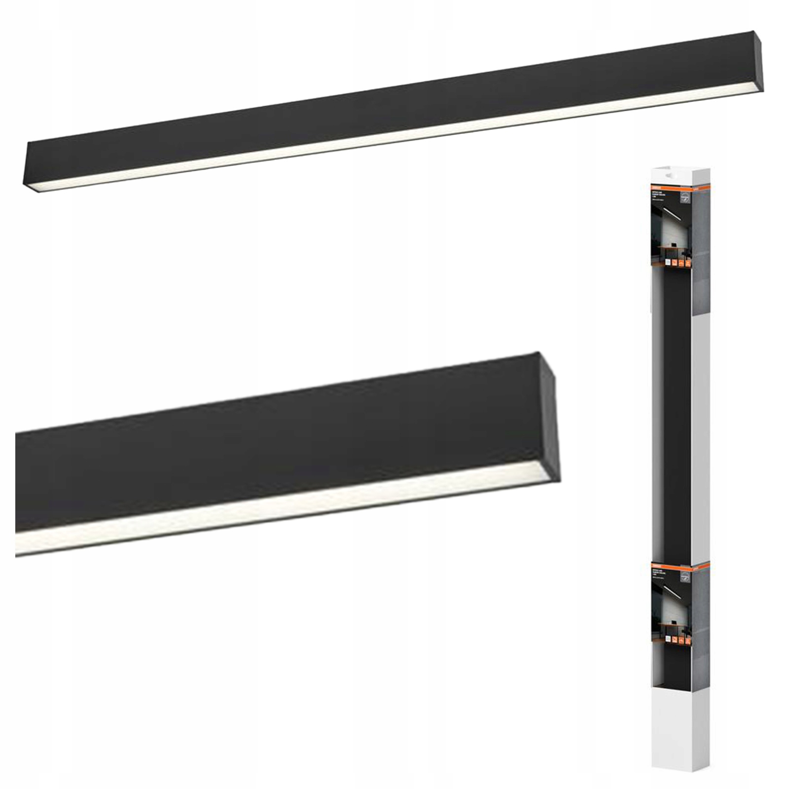 Stropná závesná lampa kancelárska lineárna Led stmievateľná 30W 4000K 3100lm