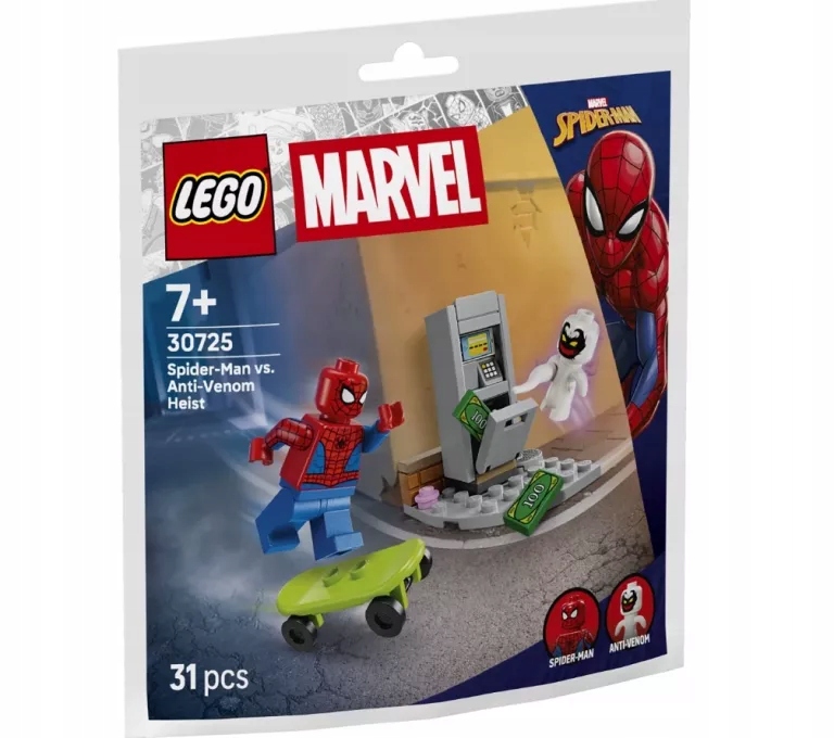 Lego Marvel Spider-man Vs. Anti-venom Napad 30725