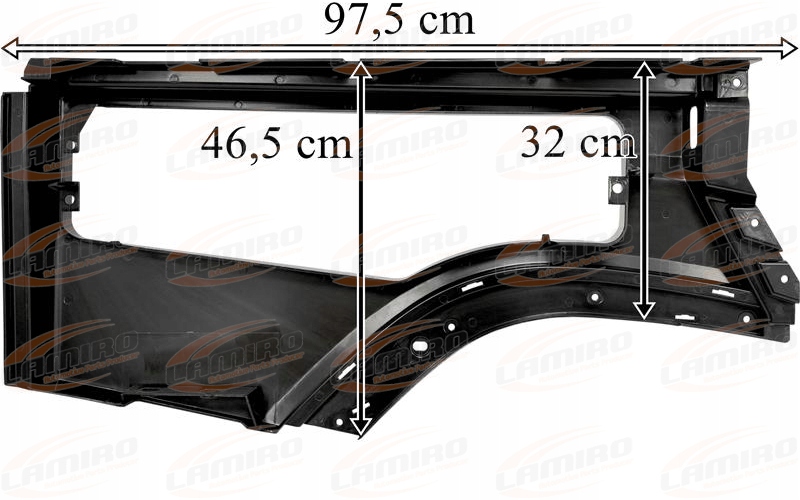 VOLVO FH4 PRZEDŁUŻENIE KABINY LEWE Producent części Lamiro