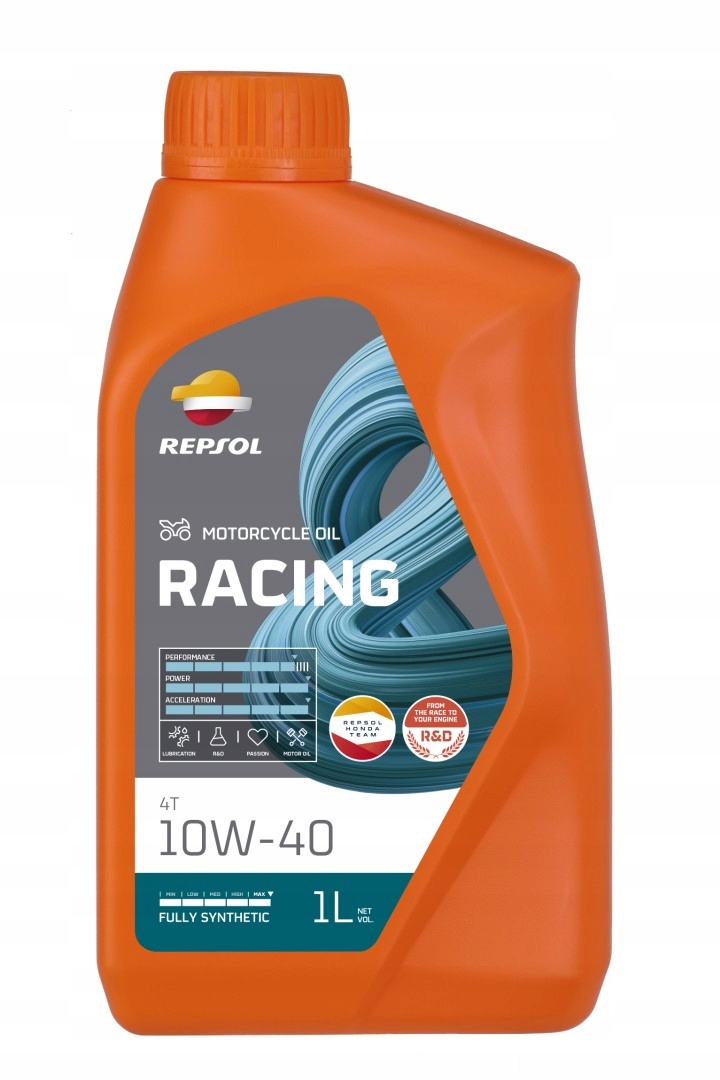 

Repsol Moto Racing 4T 10W40 1L 100% Syntetyk Pao