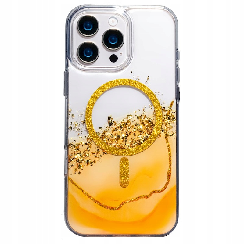 Nakładka Epoxy Mag do Samsung Galaxy S25 Fe pomarańczowa Tfo