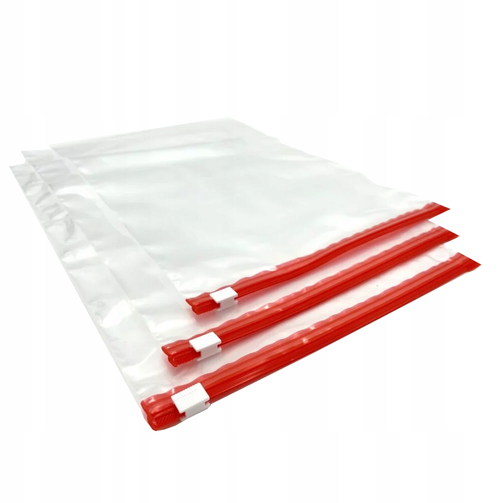 Woreczki z Zamkiem Suwakowym 50szt 400X400MM