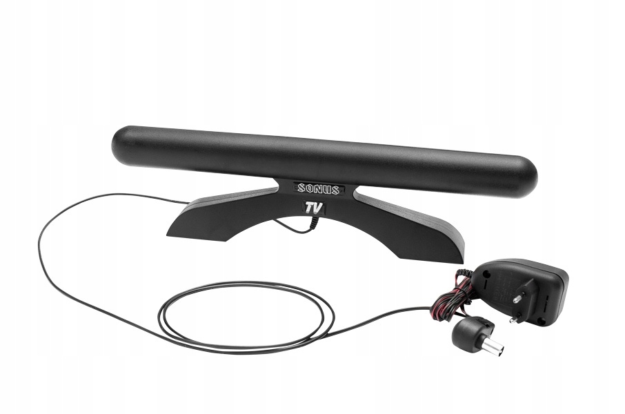 Antena pokojowa Sonus Tv ze wzmacniaczem +40dB