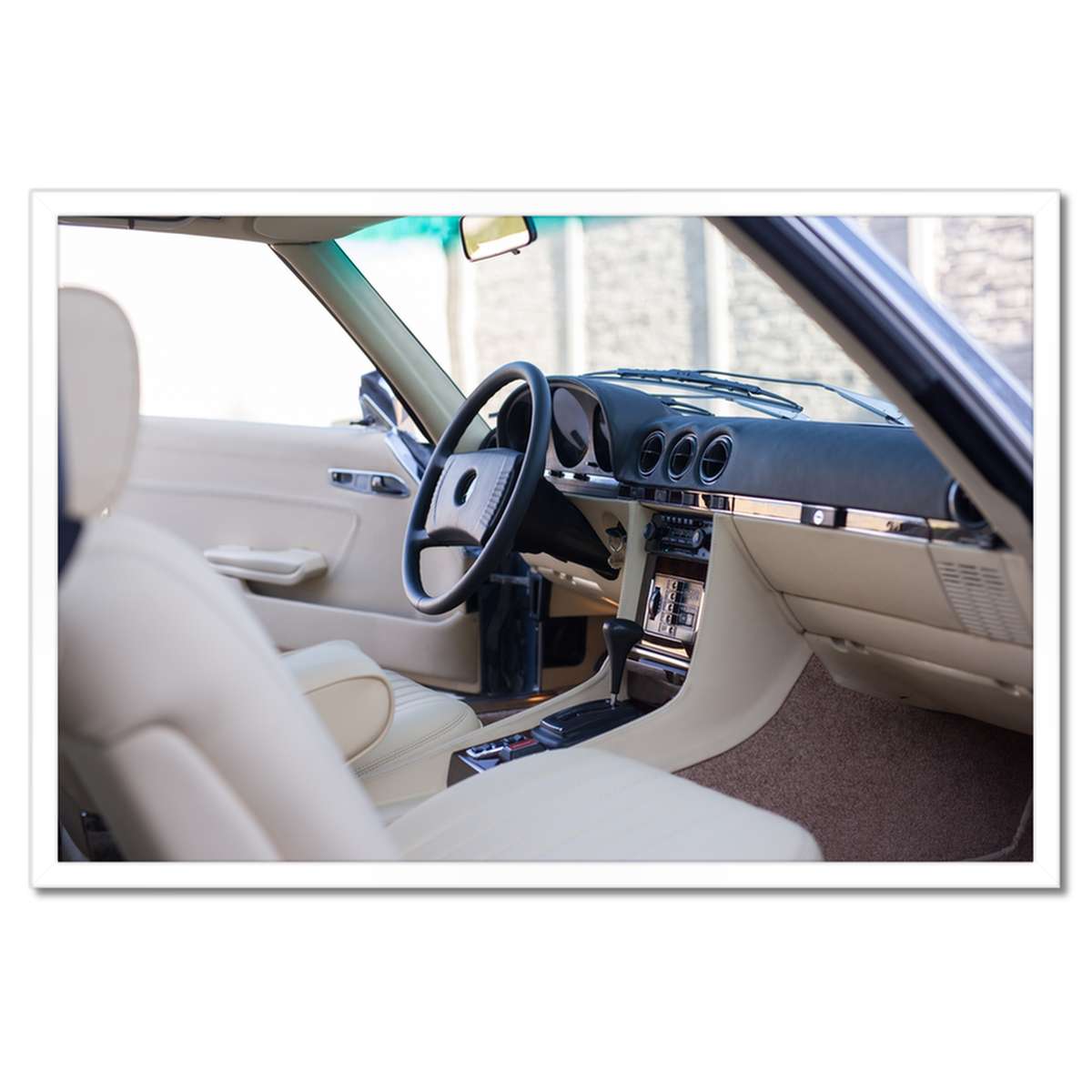 Plakáty v rámu 60x40 Mercedes 450 Slc Klasika