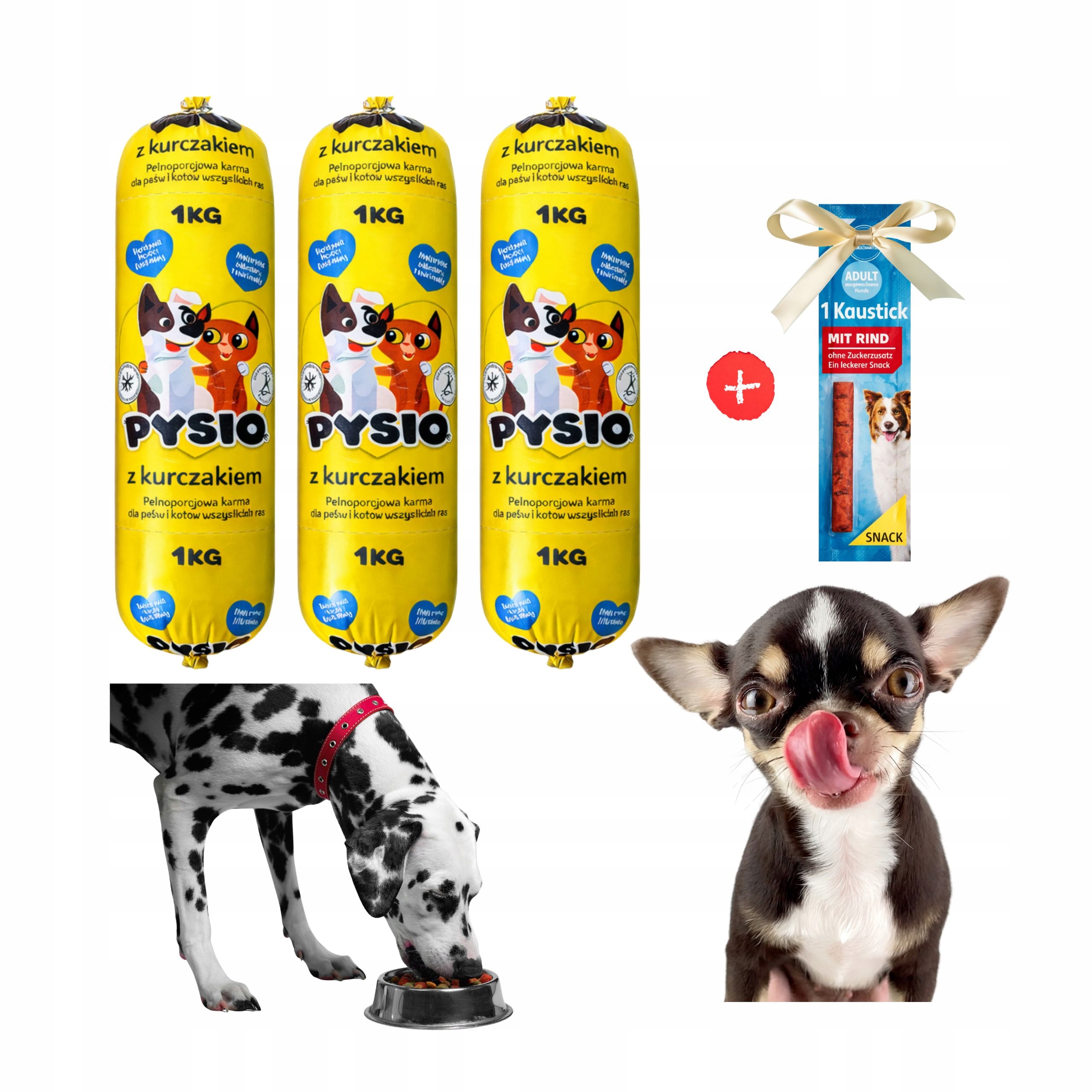 Levně Krmivo pro psa v tyčince pro drůbež sada 19 x 1 kg 90% masa krmivo