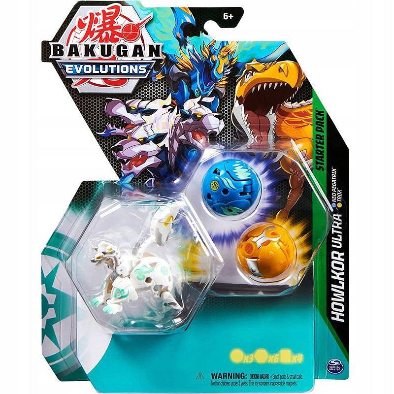 Bakugan Evolutions Zestaw Startowy Howlkor Ultra