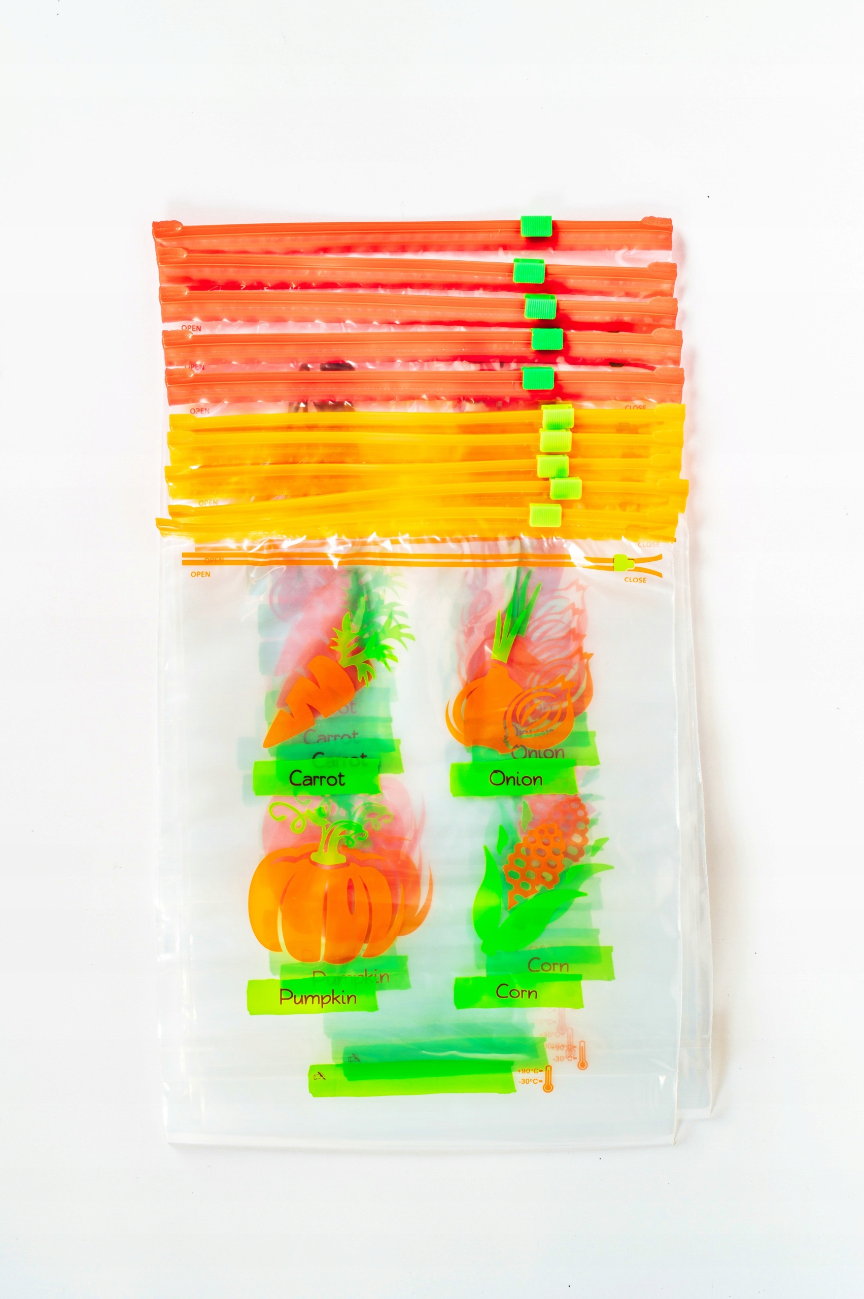 PACLAN WORECZKI Z SUWAKIEM 3L - 10 SZT Kolor przezroczysty