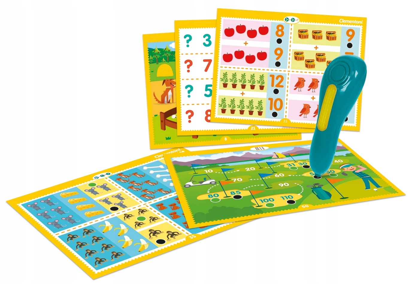 MÓWIĄCE PIÓRO LICZBY CLEMENTONI uczę się bawiąc Marka Clementoni