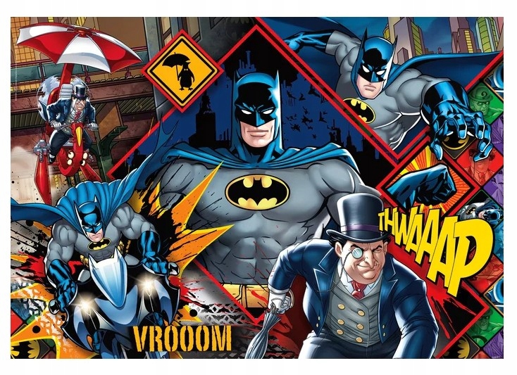 

Puzzle 180 el. Batman DC Supercolor Clementoni