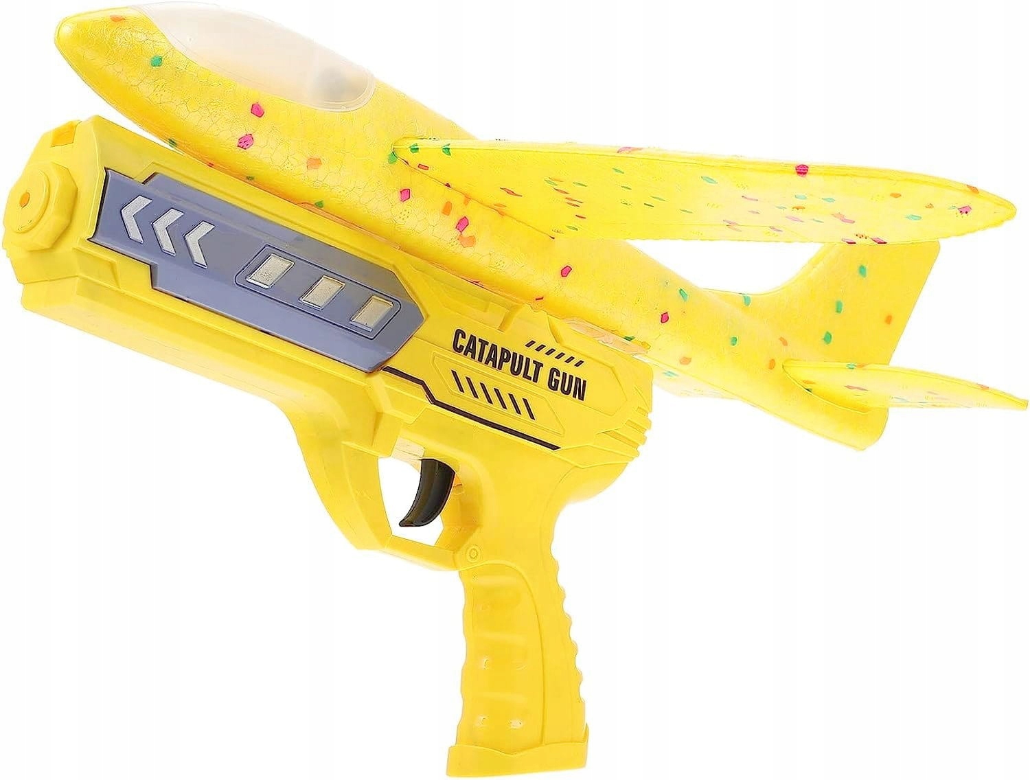 PISTOLET WYRZUTNIA SAMOLOTÓW ZE ŚWIATŁEM RZUTKA Marka inna