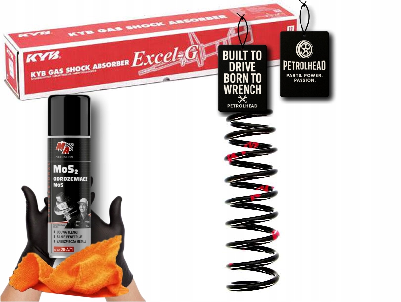 Pružina Zavěšení Zadní L/p Hyundai IX35 Kia Sportag #Petrolhead Pro+ Kit1