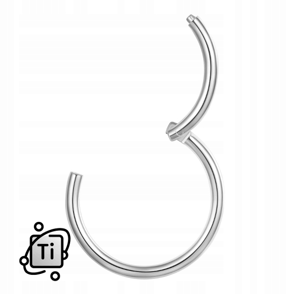 

Tytanowy Kolczyk Kółko Clicker Ring 1,2/12 mm