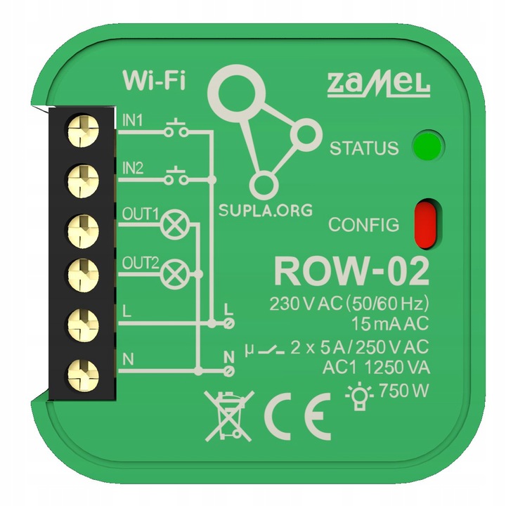 

Moduł Wi-Fi sterowanie gniazdkami i oświetleniem