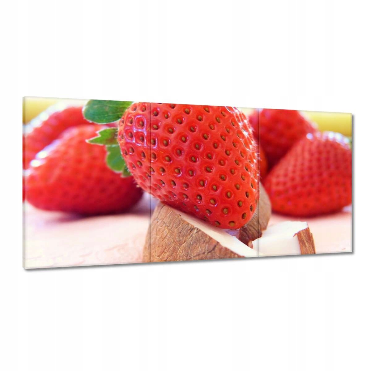 Obrazy 180x90 Čerstvé jahody Ovocie